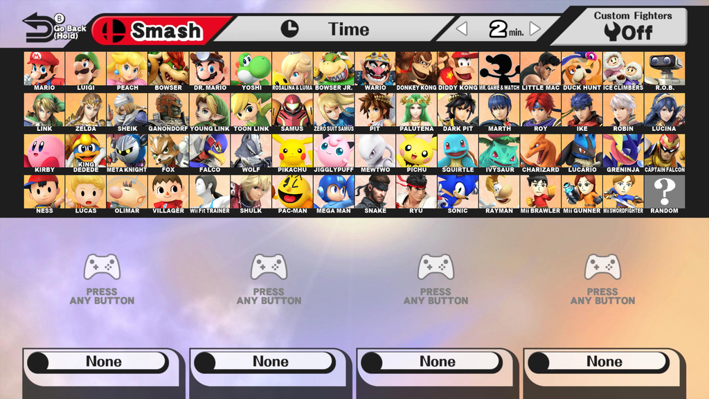 Image - Super smash bros every character and rayman by spikeylord ...