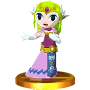 SSB3DS Zelda (Spirit Tracks) Trophy