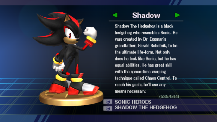shadow the hedgehog chaos control glitch