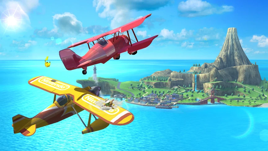Image - Pilotwings Wuhu Island.jpg | Smashpedia | FANDOM powered by Wikia