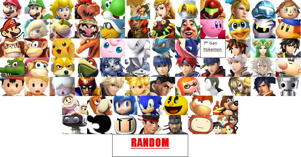Image Smash 5 Roster.png Smashpedia FANDOM powered by Wikia
