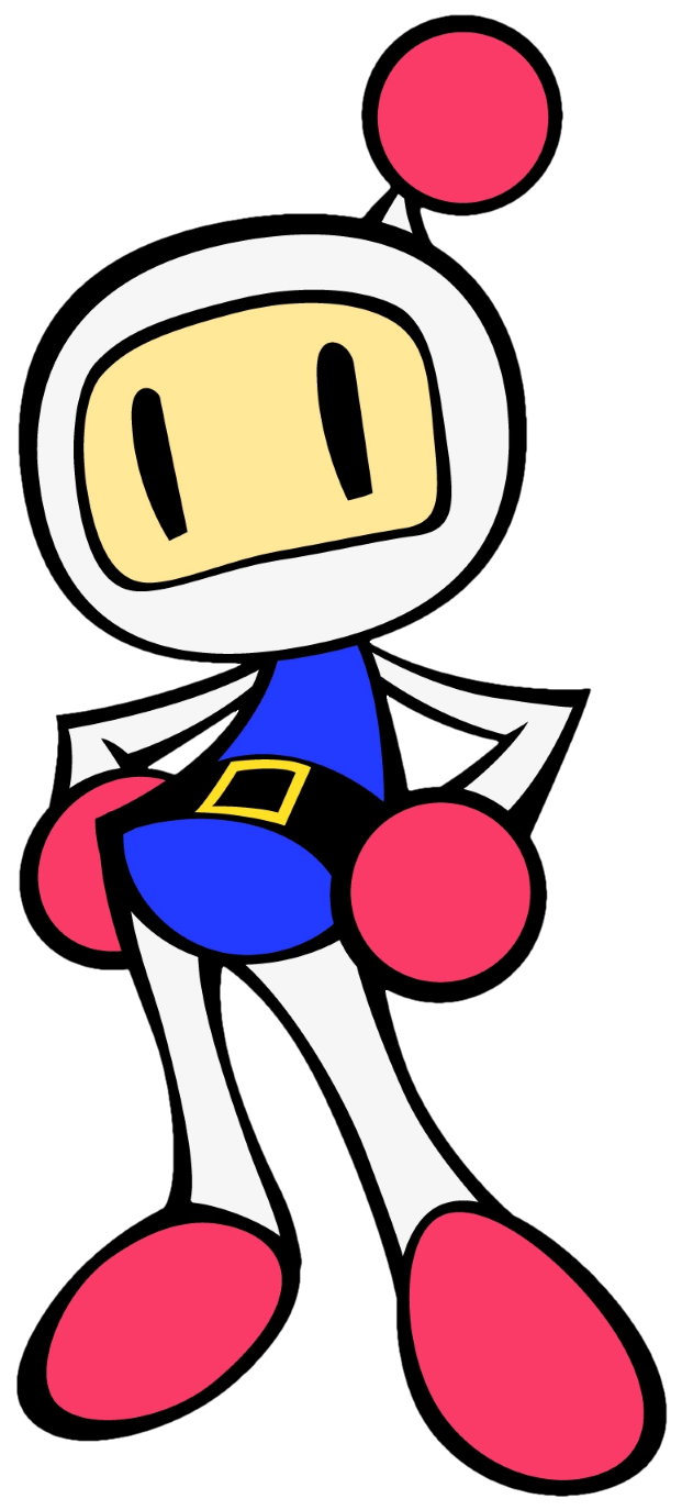 bomberman and pommie