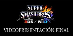 Logo Super Smash Bros. Videopresentación final