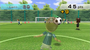 Cabeceos en los ejercicios de entrenamiento en Wii Fit