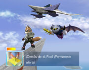 Burla Smash en acción Fox Corneria SSBB