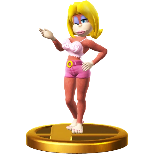 Imagen Trofeo de Candy Kong SSB4 (Wii U).png SmashPedia FANDOM