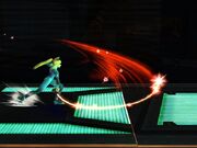 Ataque Smash Lateral Samus Zero SSBB