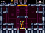 Ascensor final Super Metroid