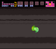 Ataque en Barrena Super Metroid