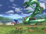 Sonic contra Rayquaza SSBB