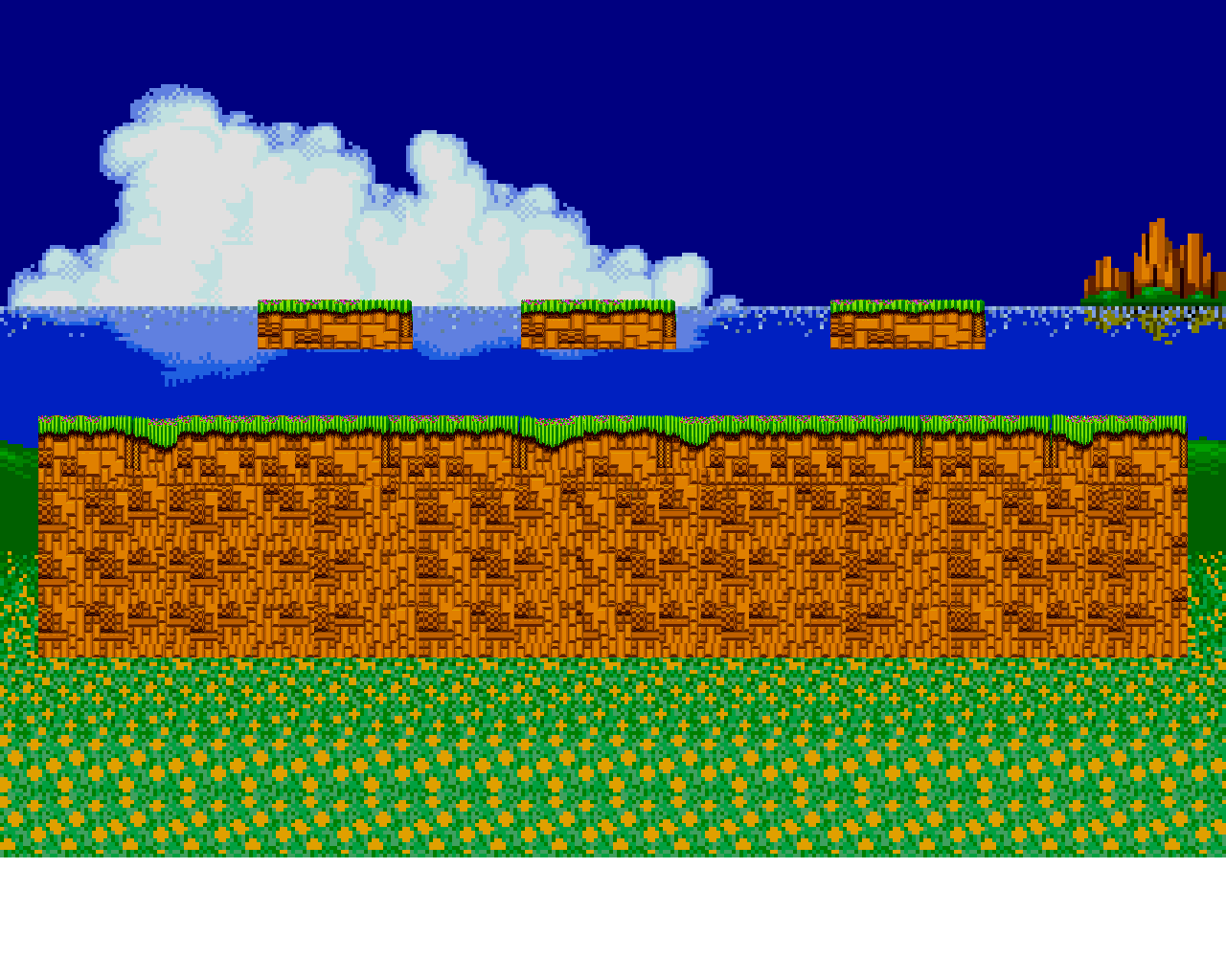 Emerald Hill Zone Super Smash Flash Wiki Fandom