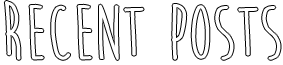 Recent posts