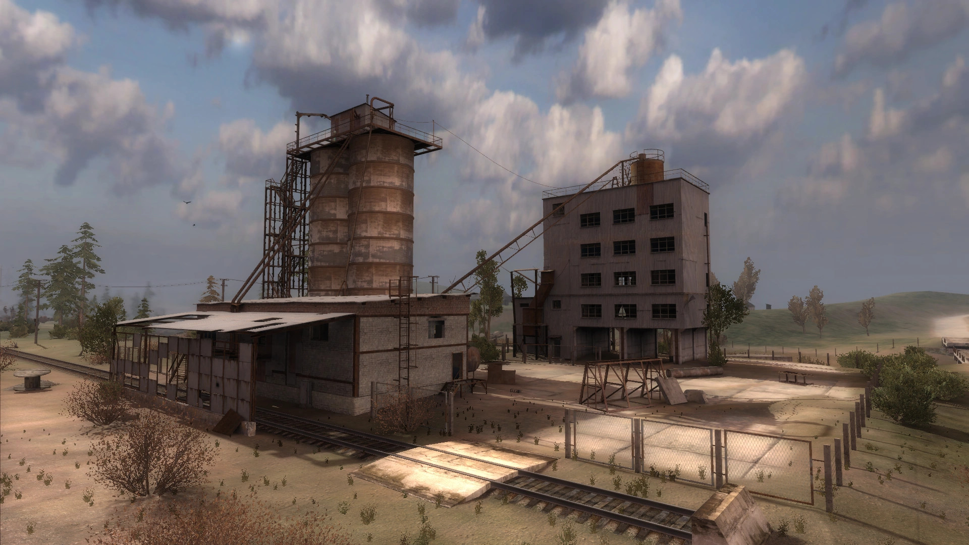 сталкер где цементный завод. цементный завод в припяти. станция переработки сталкер зов припяти. цементный завод в припяти. цементный завод сталкер.