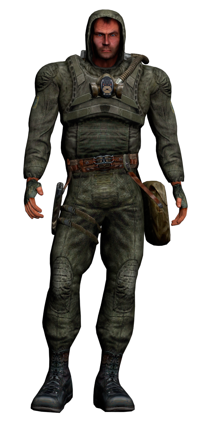 STALKER Loner Sunrise suit V3 (Wolf) Minecraft Skin
