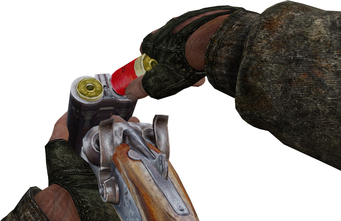 Stalker shotgun. Обрез сталкер. Сталкер ТЧ обрез. Обрез из игры Stalker. Сталкер перезарядка обреза.
