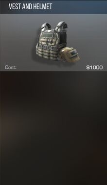 Vest and Helmet