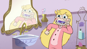 S3E25 Star singing while brushing her teeth