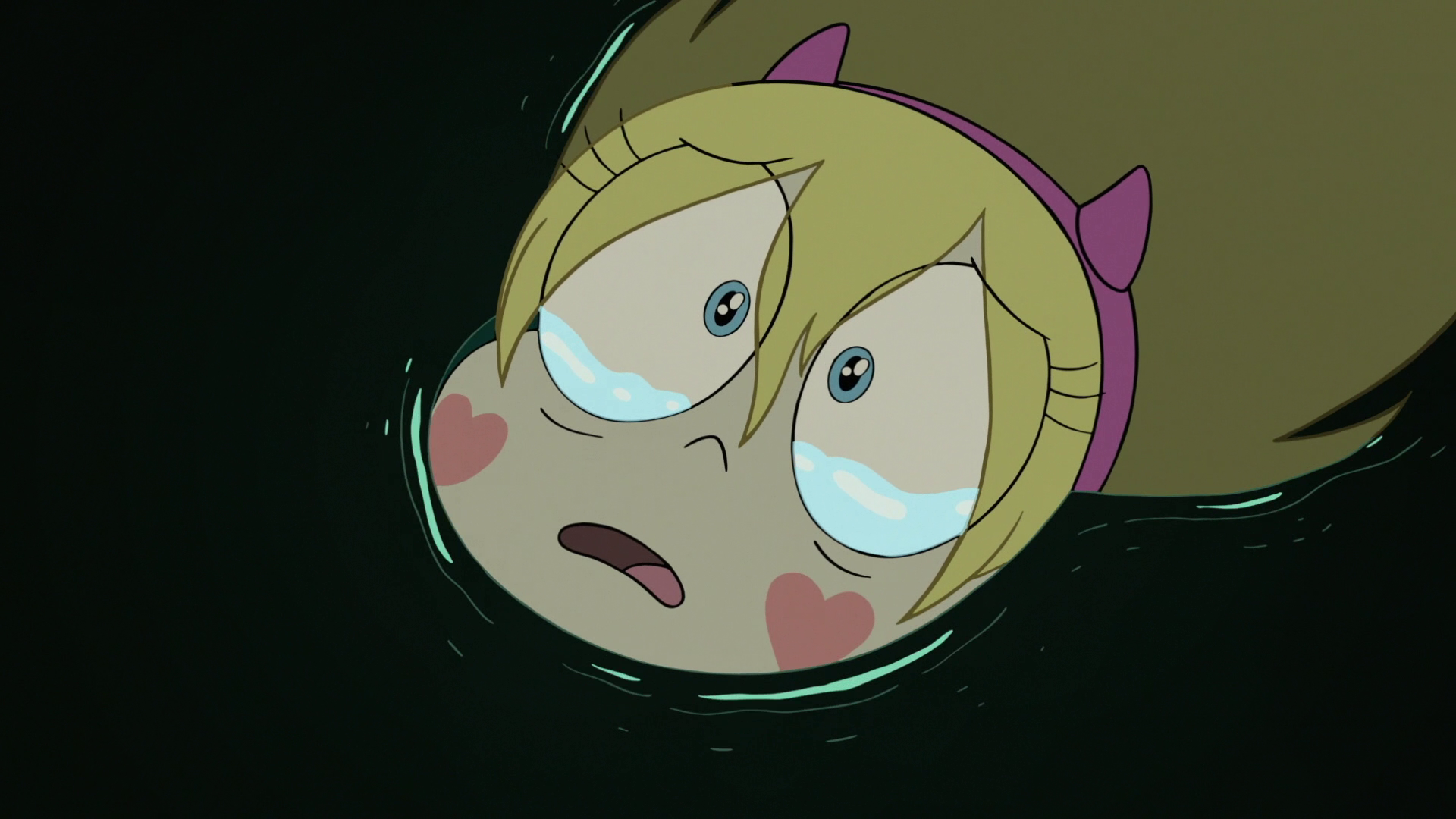 Image - S3E7 Star Butterfly crying tears of defeat.png | Star vs. the