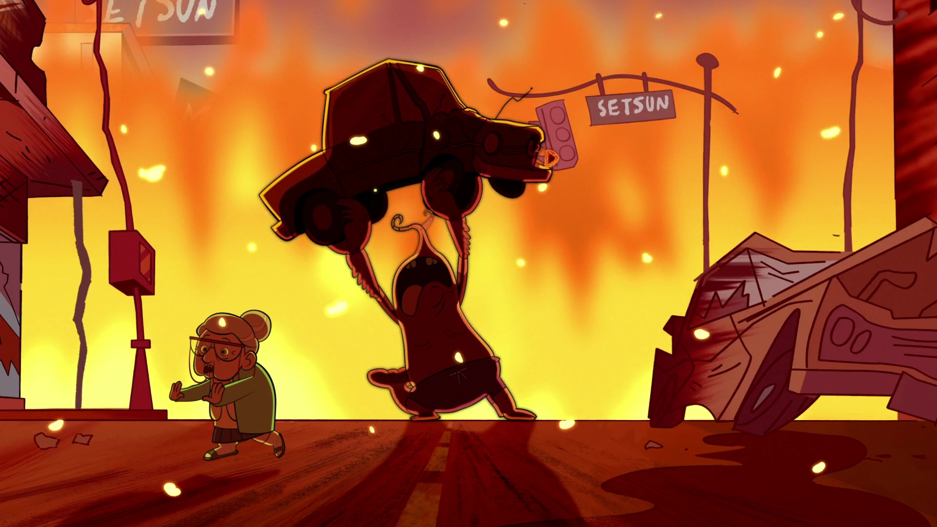 Image S1E13 Lobster Claws destroys Echo Creek.png Star vs. the