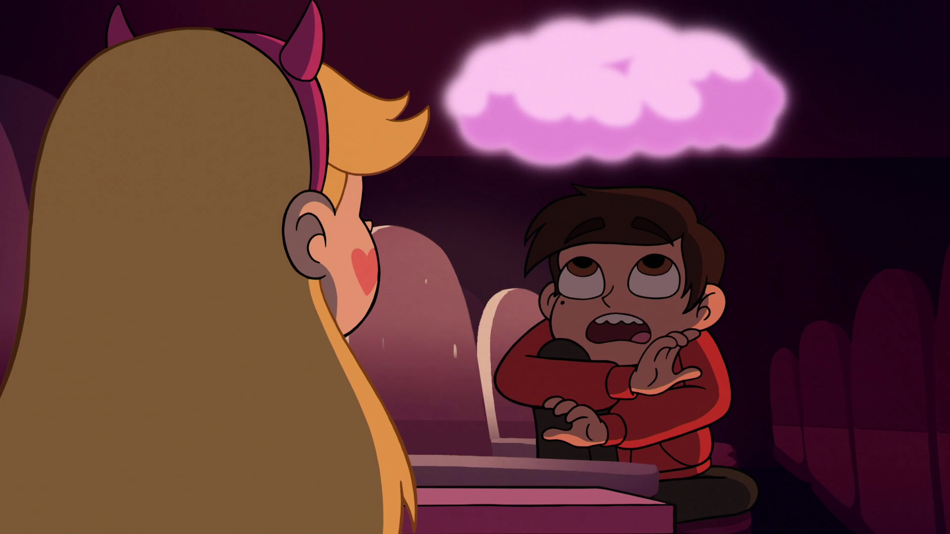Image S2E14 Star makes a cotton candy cloud over Marco.png Star vs. the Forces of Evil Wiki