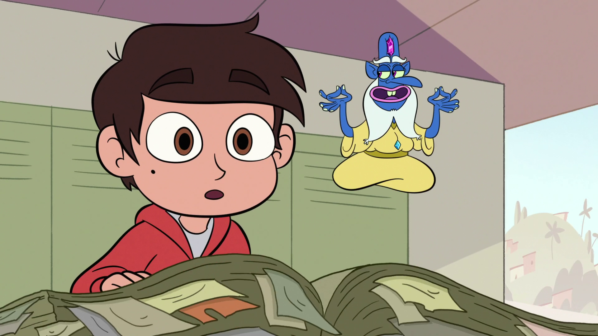 Image S1E11 Glossaryk pops out of book.png Star vs