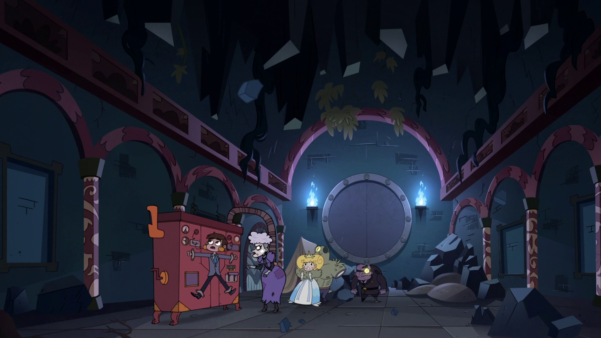 Image - S3E24 The monster temple starts to shake.png | Star vs. the ...