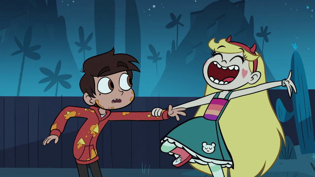 S1e2_star_begins_to_drag_marco.png