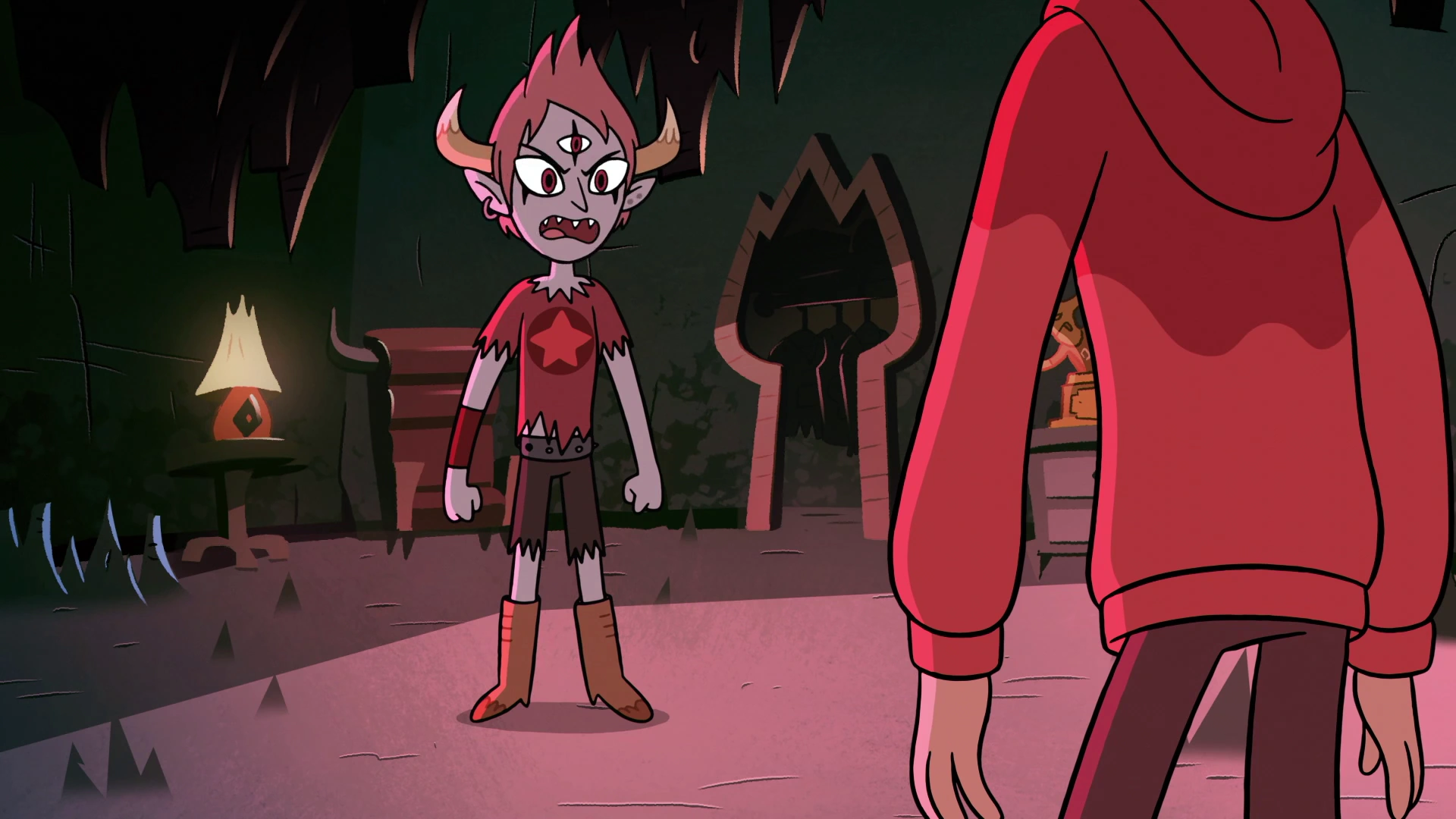 Image S2E3 Tom proposes a battle to the death.png Star vs. the