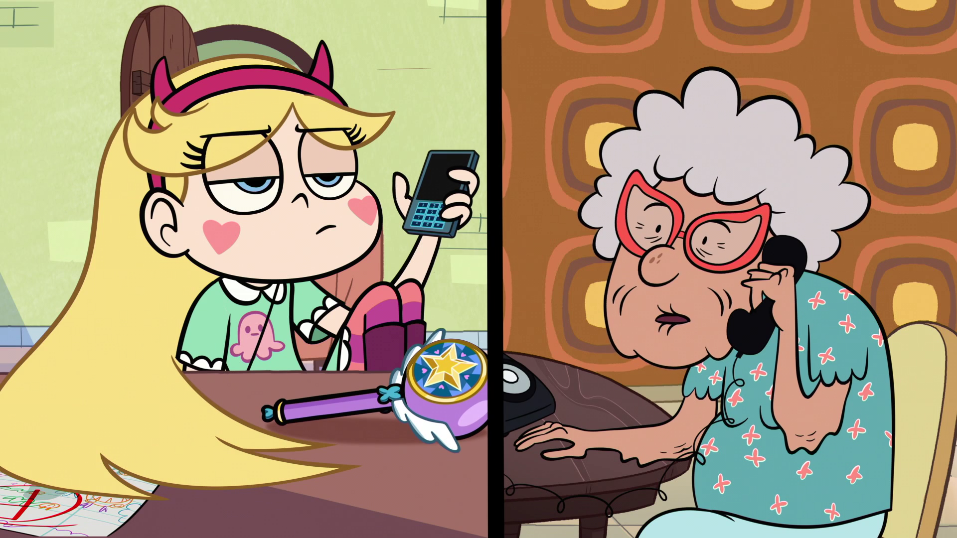 Image S1e7 Star Hangs Up On Grandma Diaz Png Star Vs The Forces Of Evil Wiki Fandom