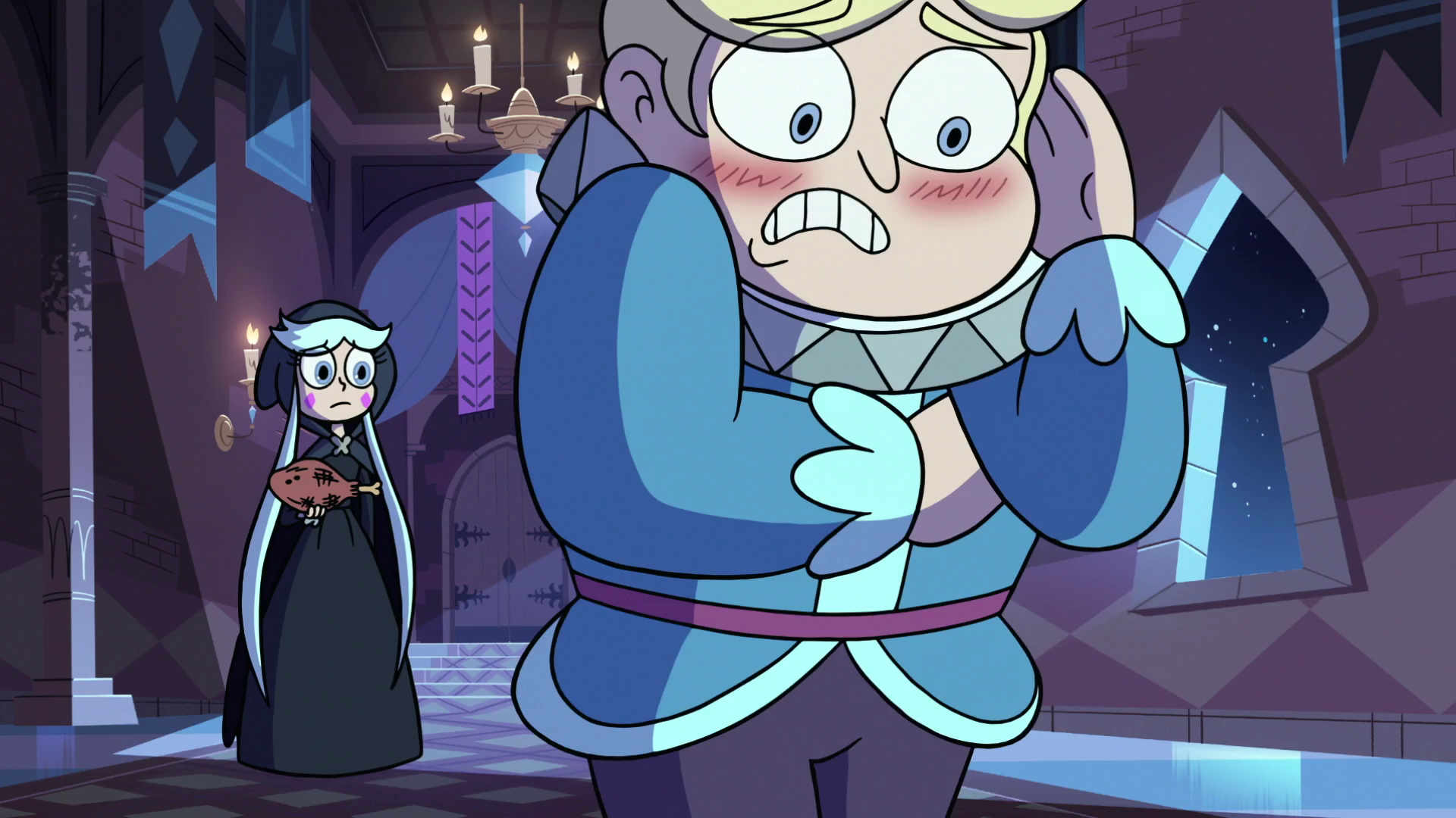 Star Vs The Forces Of Evil River Image - S3E2 River walks away from Moon embarrassed.png | Star vs. the Forces of Evil Wiki