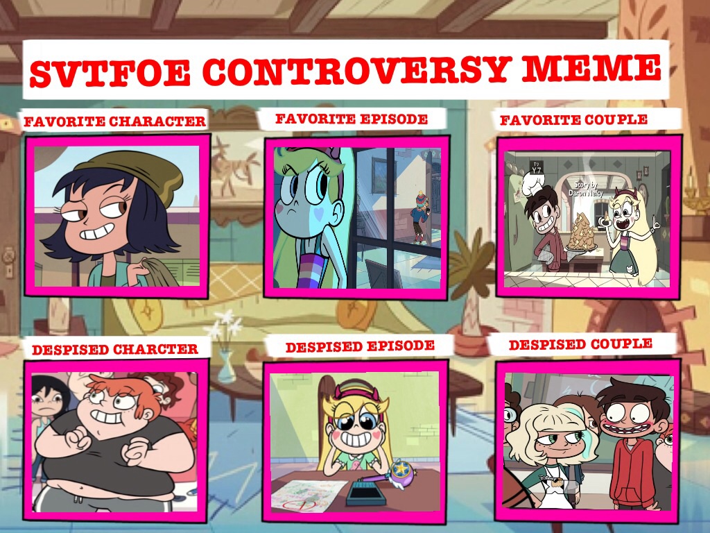 User blog:Kayla t1903/Controversy Meme | Star vs. the Forces of Evil