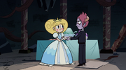 S3E24 Star and Tom by the snack table