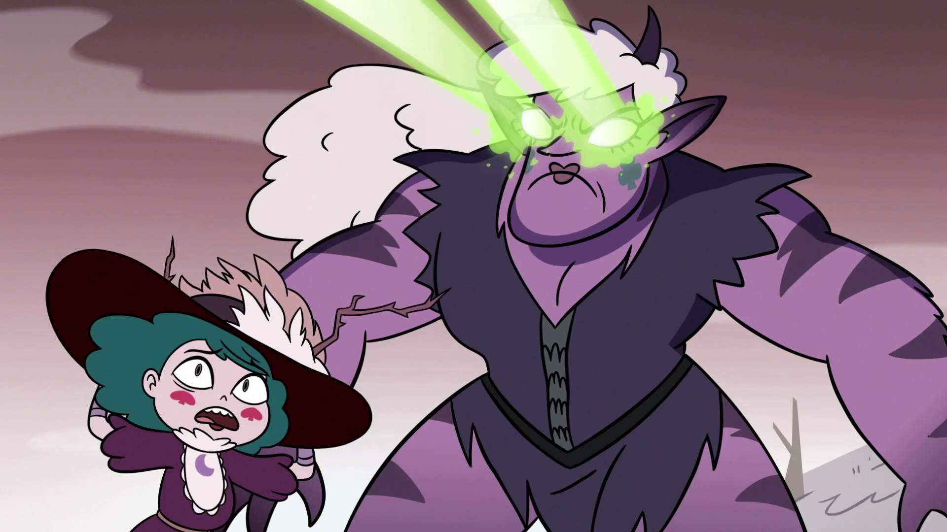 Image S3E36 Eclipsa watching Meteora attack Moon.png Star vs. the Forces of Evil Wiki
