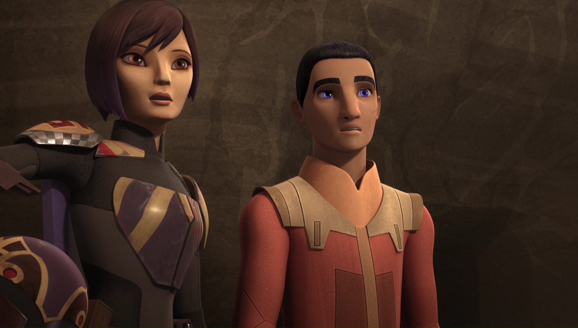 Sabine and Ezra | Star Wars Animated Wiki | Fandom