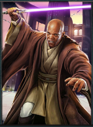 mace windu force attax