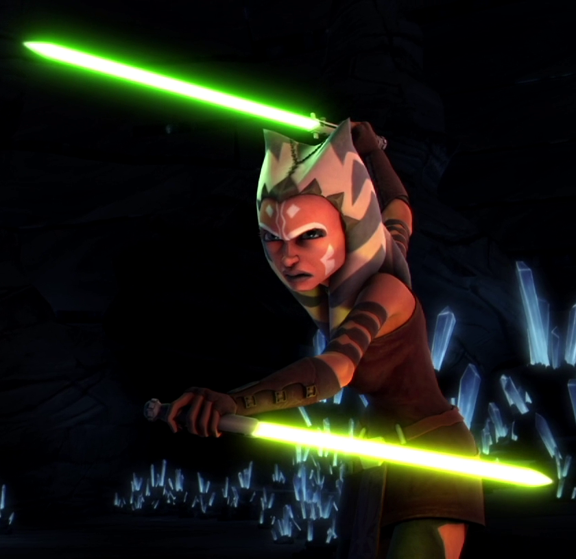 Image result for ahsoka clone wars lightsaber