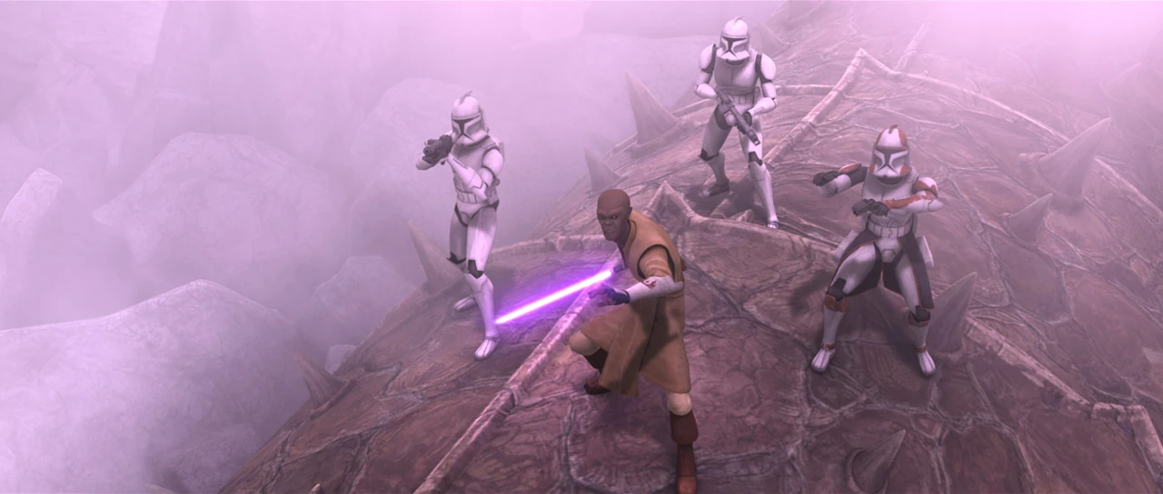 mace windu clone troopers
