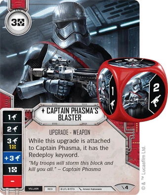 star wars captain phasma blaster