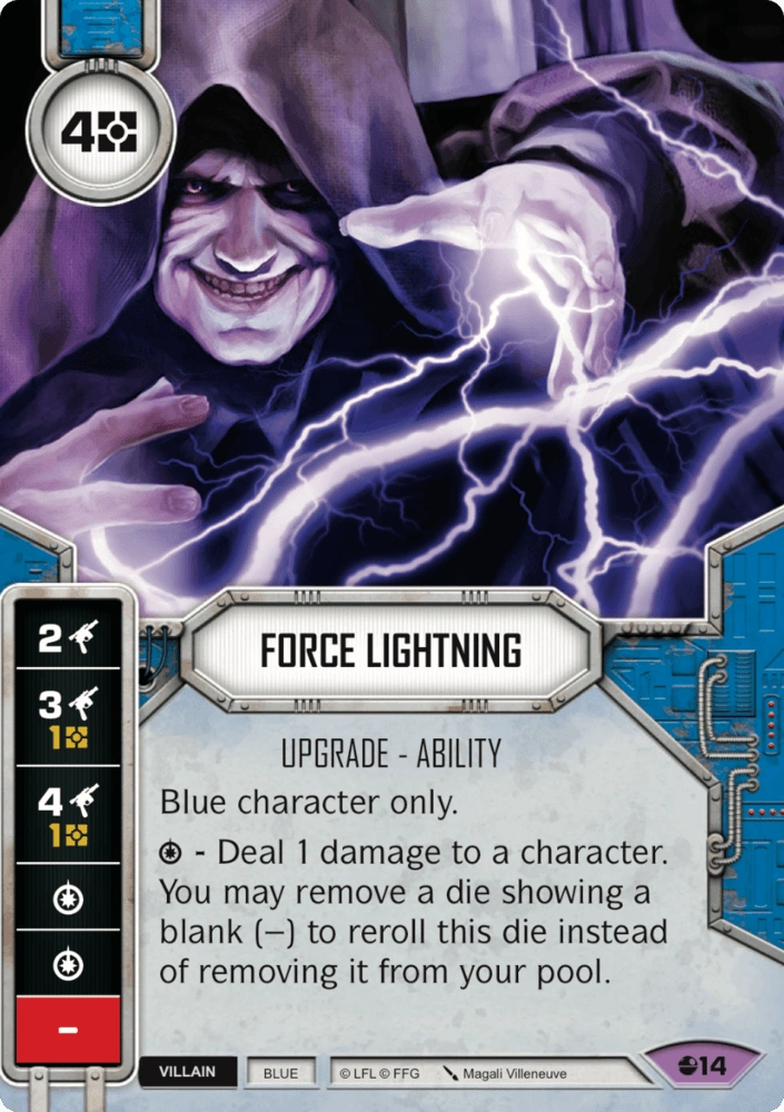 Force Lightning Star Wars Destiny Card Game Wikia FANDOM powered