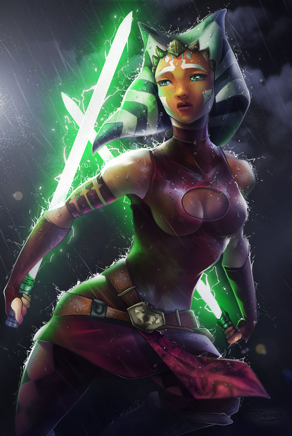 39+ Ahsoka Tano Mandalorian Fan Art Gif