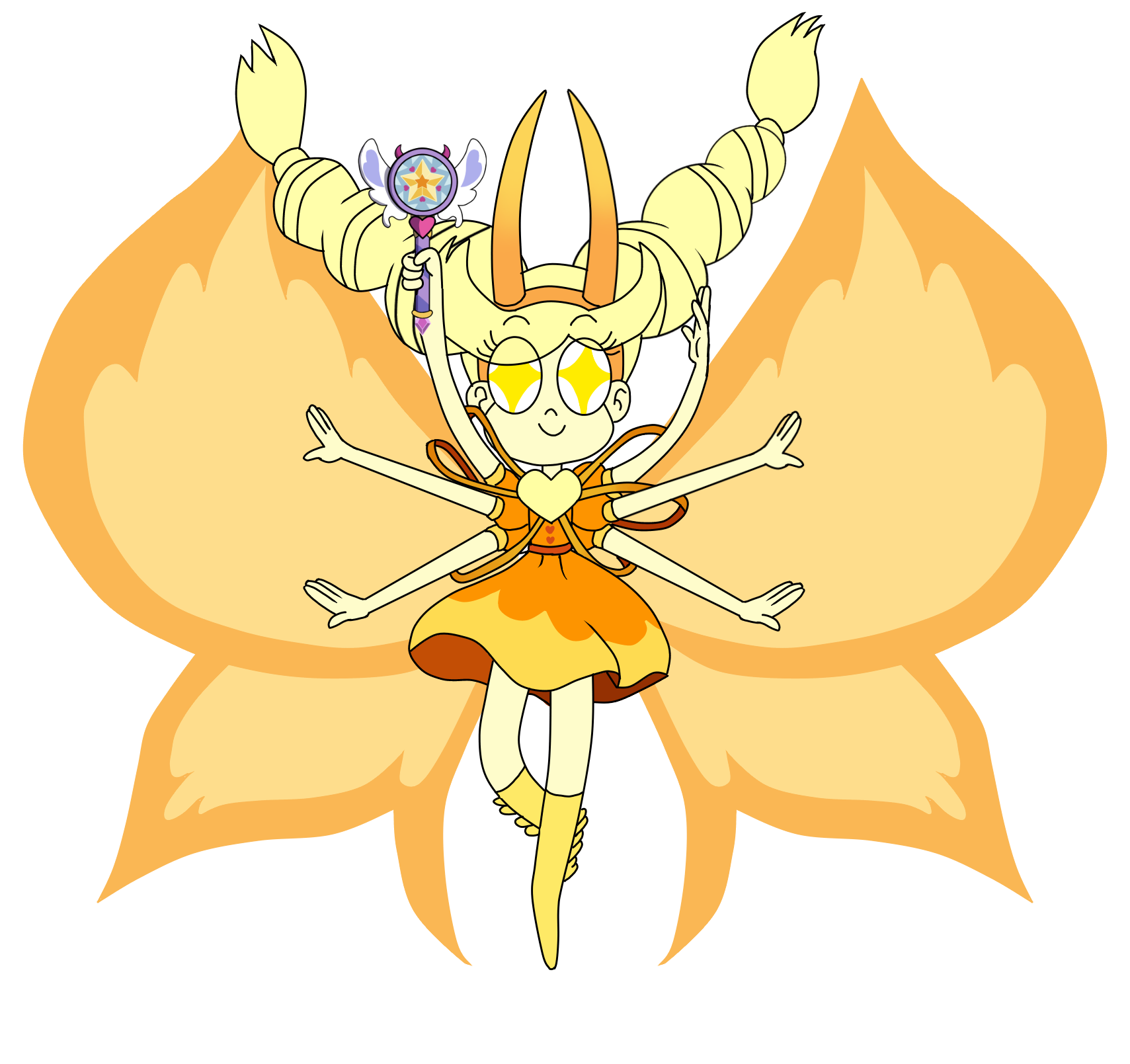 Star Butterfly Butterfly Form