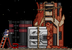 Hylotl ship thruster junk