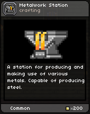 Metalwork Station