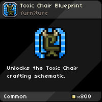 Toxic Chair Blueprint Starbound Wiki Fandom