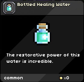 healing water starbound