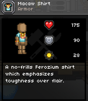 Macaw chest
