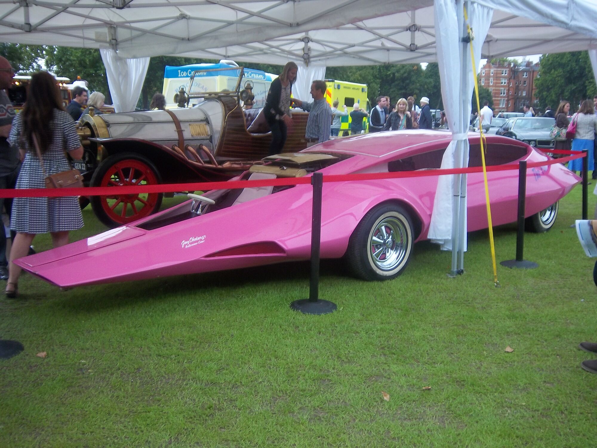 dinky pink panther car