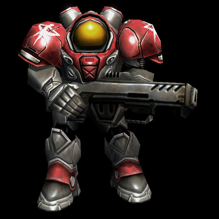 Core Commander VS Starcraft Marines but with a twist ...