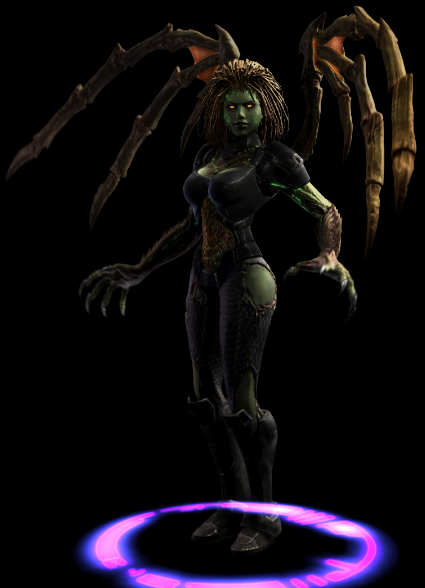 Infested Kerrigan - StarCraft: Remastered look - Files - DaveSpectre's