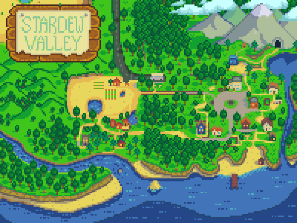 Obraz - StardewValleyMap.png | Stardew Valley Wikia | FANDOM powered by